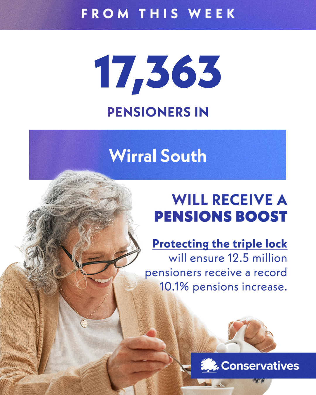 Pensioners in Wirral South benefit 