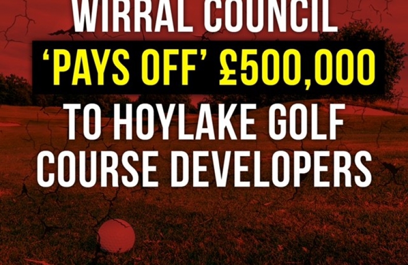 Wirral Council pays £500,00 to Hoylake Golf Course Developers