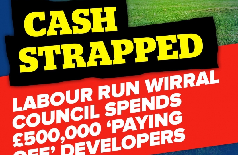Cash-strapped Wirral Council spends £500,000 paying off developers