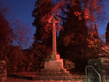 The Illuminated Bebington War Memorial